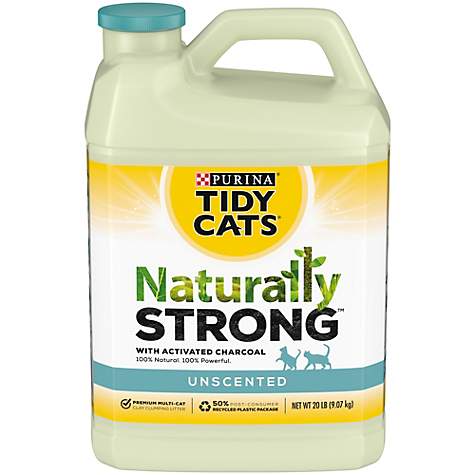 702125 20 Lbs Tidy Cat Nature Strong Scoop Litter