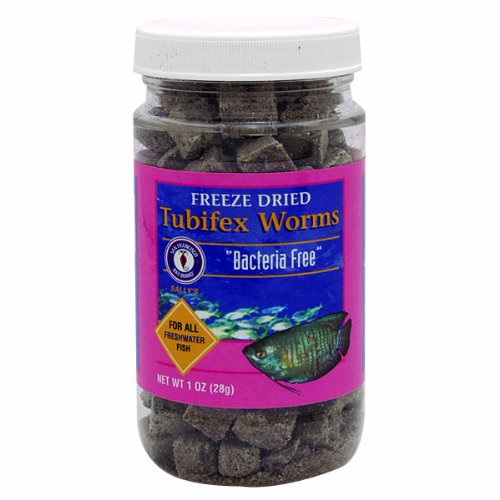 San Francisco Bay Brand 009030 14 G Freeze Dried Tubifex Worms