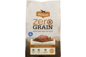 790056 Rachael Ray Zero Grain Turkey & Potato Dry Dog Food, 28 Lbs