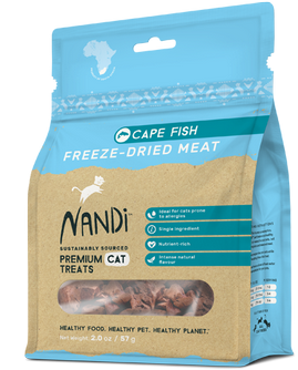 098004 2 Oz Cape Fish Freeze Dried Meat Cat Treats