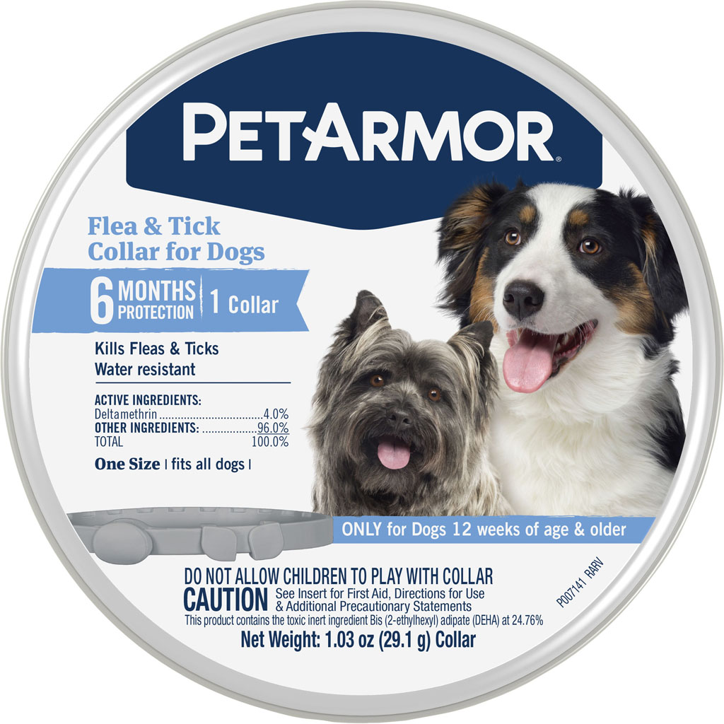 183116 Petarmor Flea & Tick Collar For 1 Size Dogs