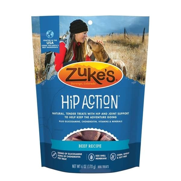 UPC 613423000023 product image for 104696 6 oz Zukes Hip Action Beef Dog Treat | upcitemdb.com