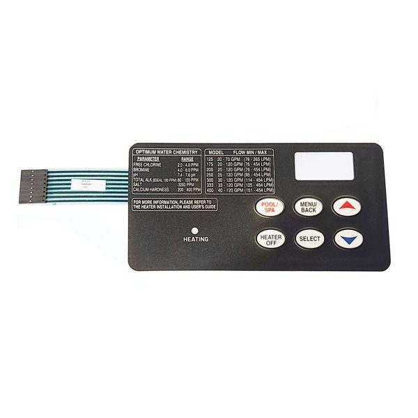 Pentair Water Pool & Spa 461106 6-Button Membrane Pad Kit