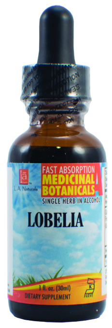 La Naturals 1134241 1 Oz Lobelia Organic Dietary Supplement