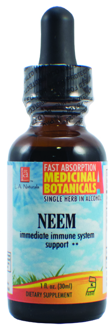 La Naturals 1134311 1 Oz Neem For Immediate Immune System Support