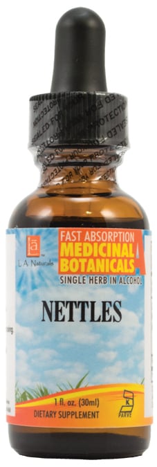 La Naturals 1134321 1 Oz Nettles Organic Dietary Supplement