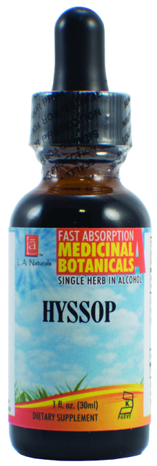 La Naturals 1137711 1 Oz Hyssop Dietary Supplement