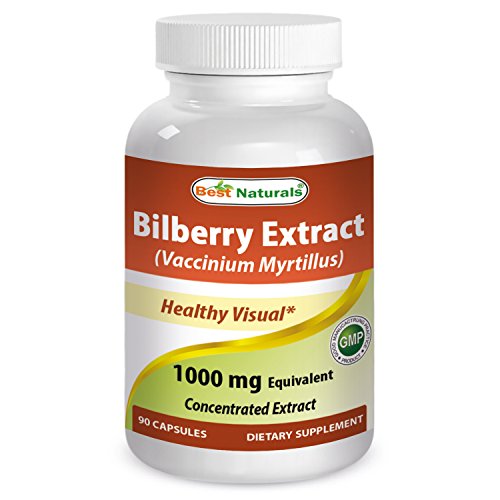614239 1000 Mg Bilberry Extract 90 Capsule