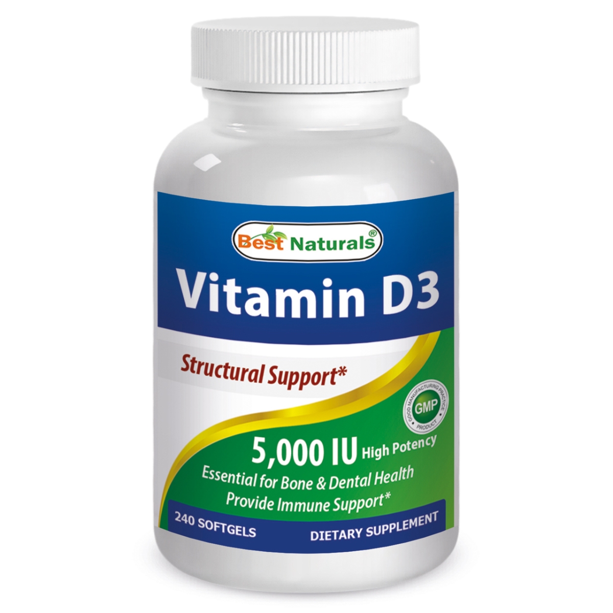 614336 Vitamin D 3 5000 Iu 360 Softgels