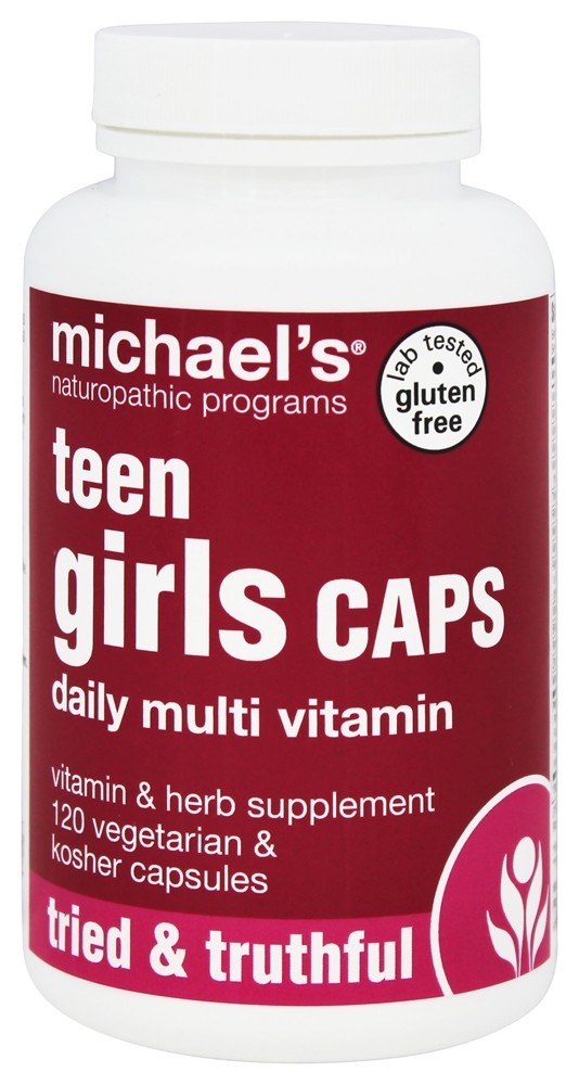 364411 Teen Girls Multi Vitamin 120 Vegetarian Capsules