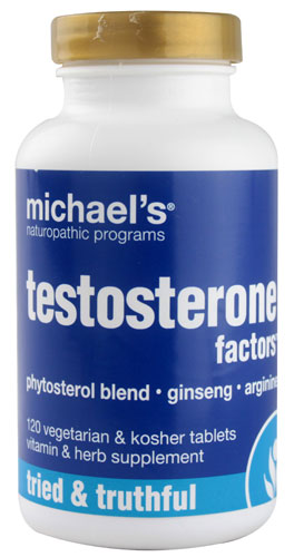 364007 Testosterone Factors 120 Tablets
