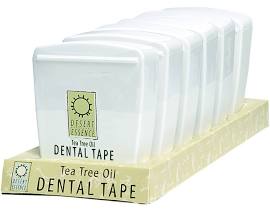 1843421 Tea Tree Flossing Tape Display - 6 Piece