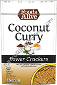 591006 3 Oz Organic Coconut Curry Crackers - Case Of 6