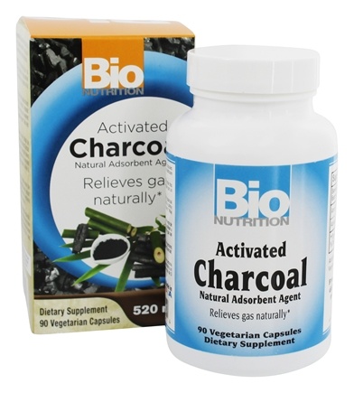 Bio Nutrition 515375 Activated Charcoal - 90 Capsules
