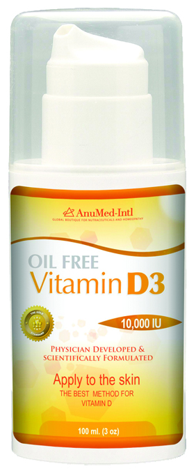 556317 3 Oz Vitamin D3 Cream Oil Free
