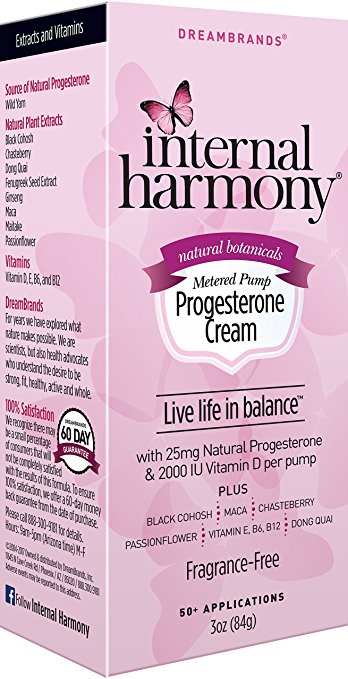 Dreambrands 469130 3 Oz Internal Harmony Progesterone Cream