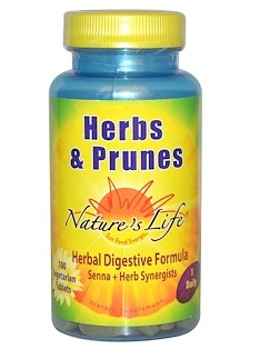 100625 Herbs & Prunes 100 Veggie Tablets