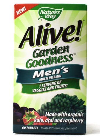 153112 Alive Garden Goodness For Mens - 60 Tablets