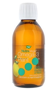 153196 500mg Omega-3 Nutravege Plant - Zesty Lemon