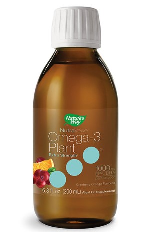 153325 6.8oz Omega-3 Nutravege Extra Strength Plant Cranberry Orange