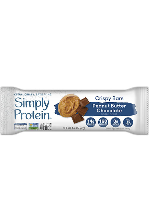 310505 Chocolate Peanut Butter Crispy Bar - 8 Per Box, 4 Per Case