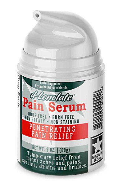 382001 2 Oz D Lenolate Pain Serum - 12 Per Case