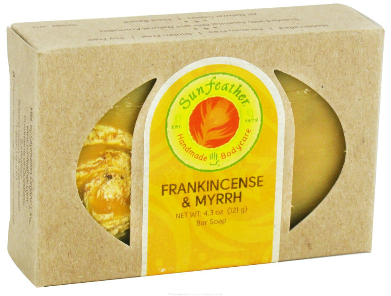 100169 4.3 Oz Frankincense & Myrrh Bar Soap - 6 Per Case