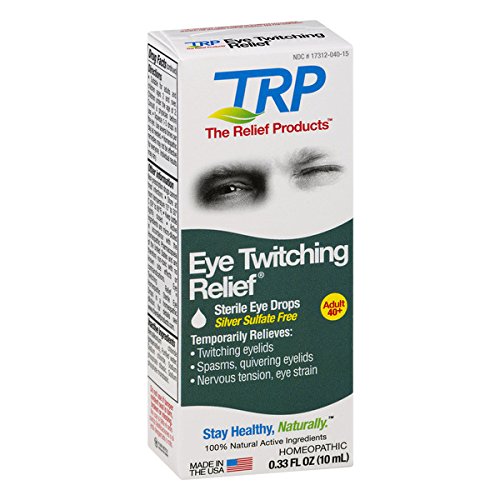 25140 10 Ml Eye Twitching Relief Eye Drops - 24 Per Case