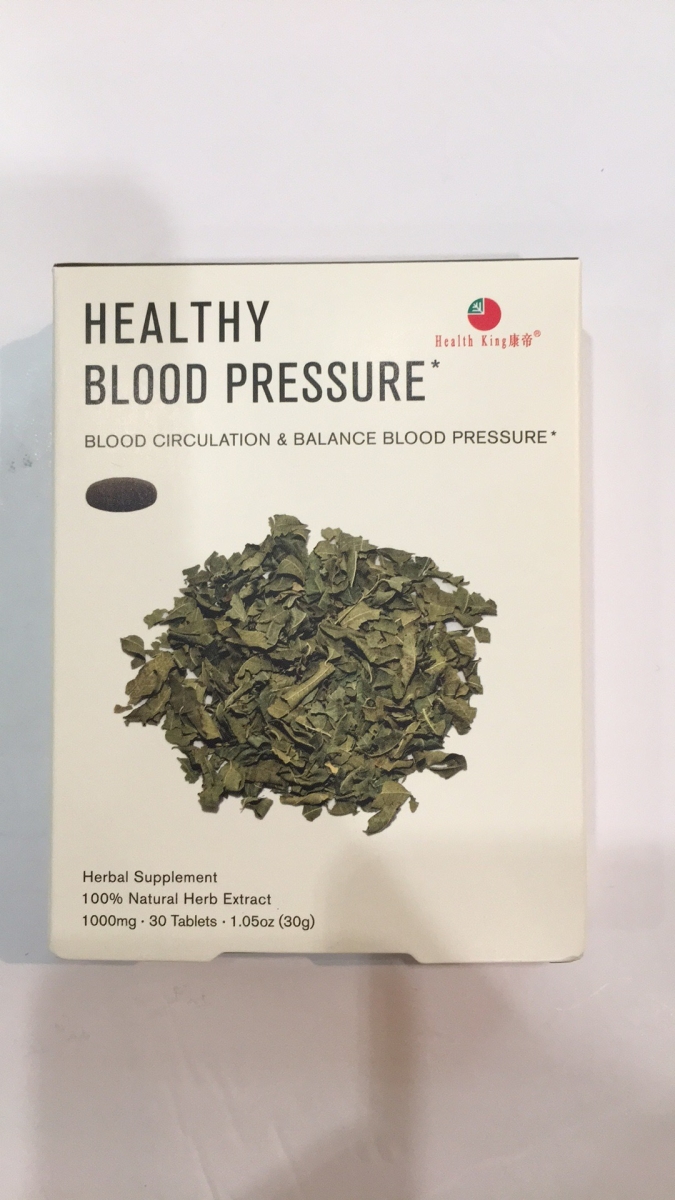 239203 Healthy Blood Pressure Tablet - 30 Count, 6 Per Case