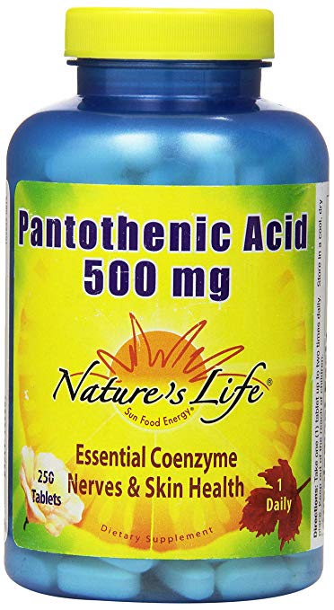 100279 500 Mg Pantothenic Acid - 100 Tablet, 6 Per Case