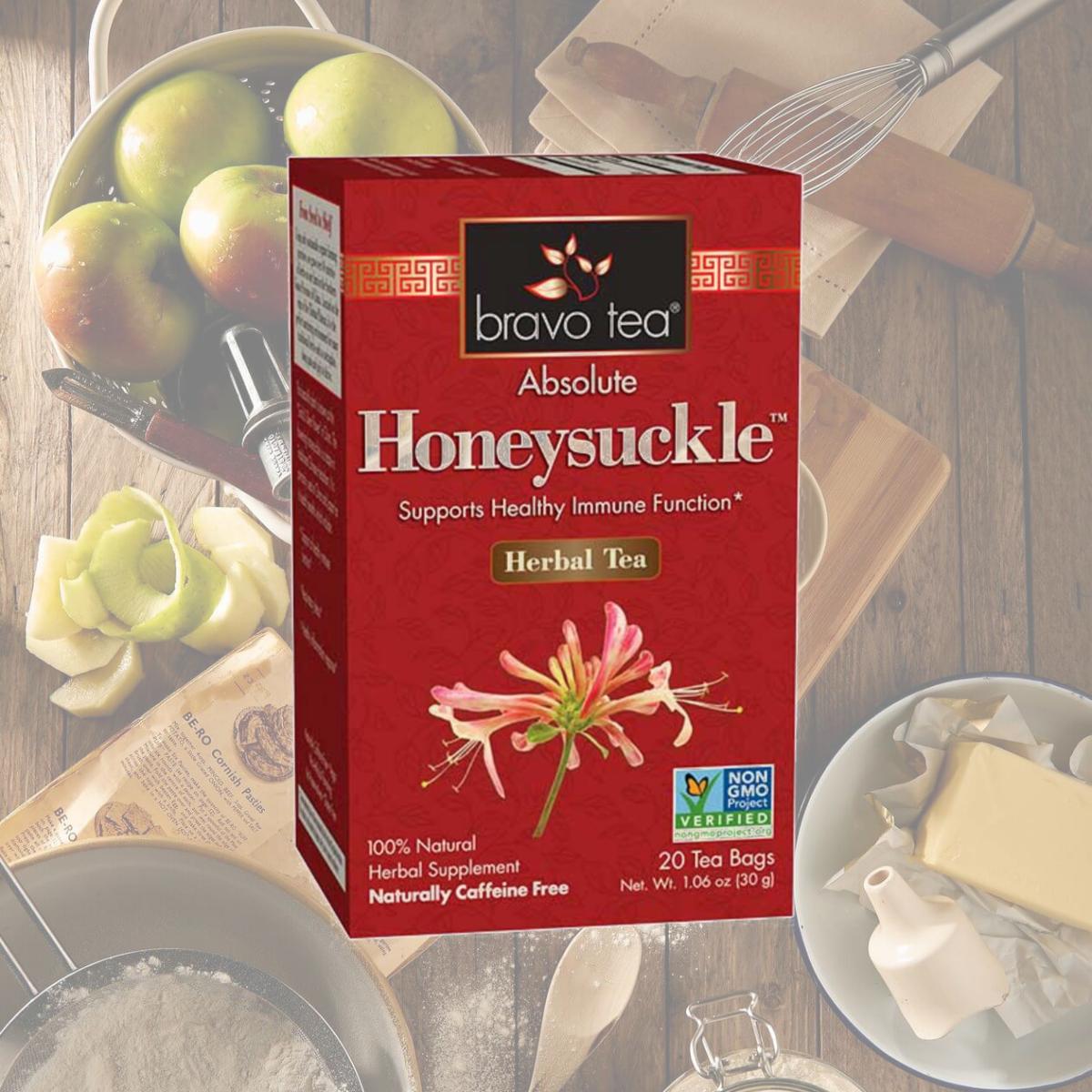 Picture of Bravo Tea 689529 Honeysuckle Tea - 20 Bag  