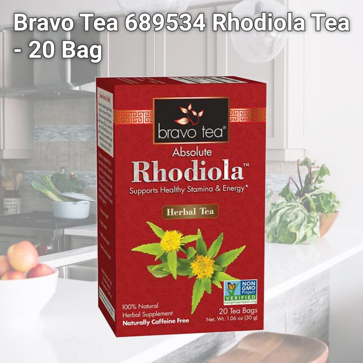Picture of Bravo Tea 689534 Rhodiola Tea - 20 Bag  