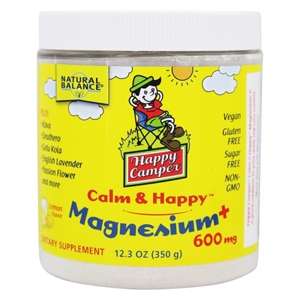Hm225 350 Gm Happy Camper Calm & Happy Magnesium - 6 Per Case