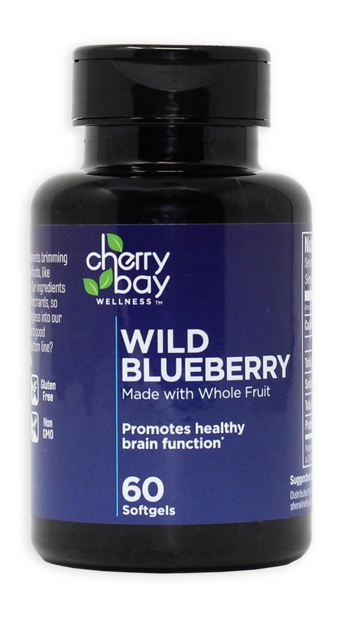 391075 Wild Blueberry - 60 Softgels