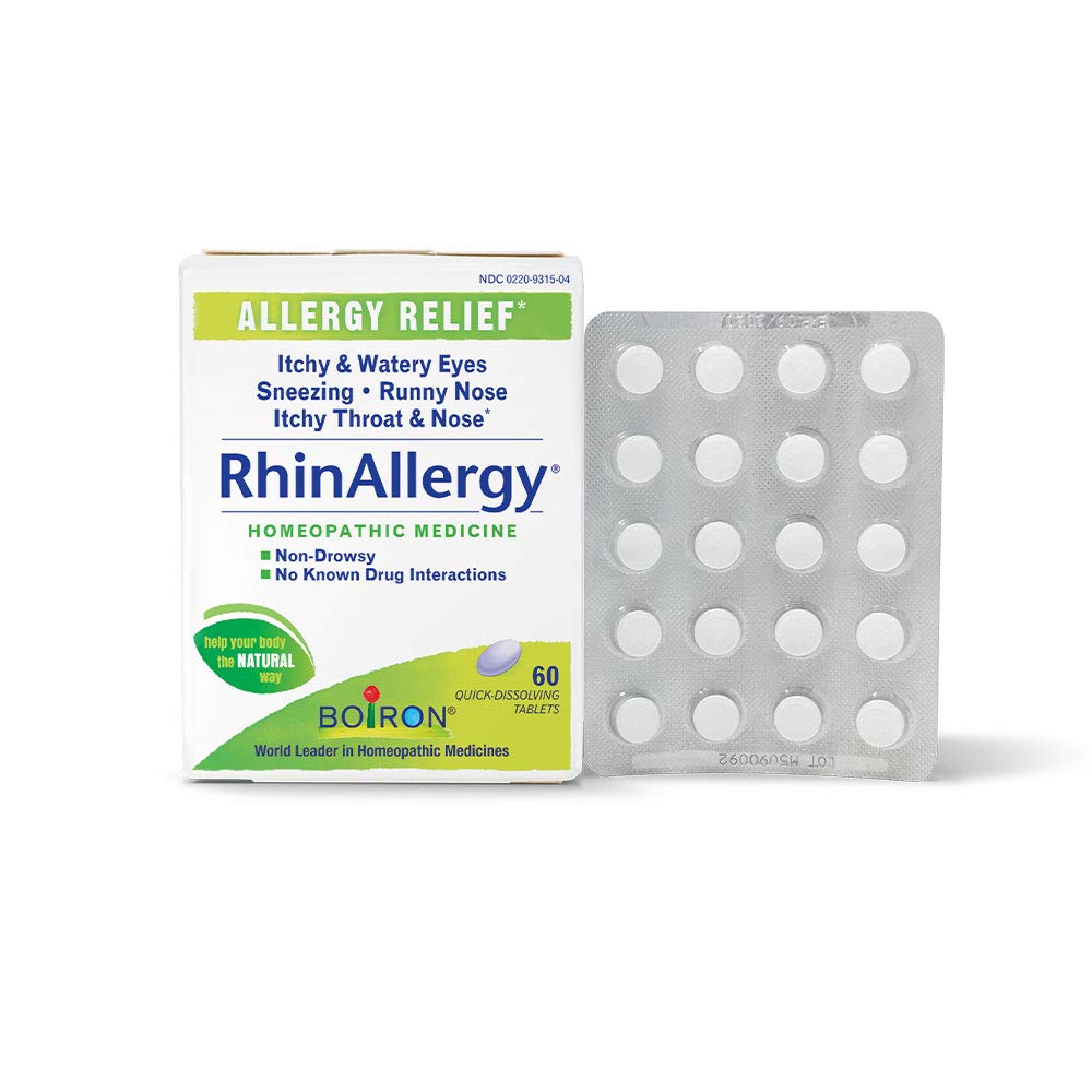 330504 Rhinallergy Homeopathic Medicine Tablet - 60 Count
