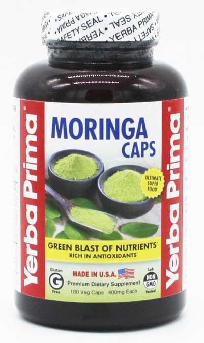 466690 400 Mg Organic Moringa - 180 Veggie Capsules