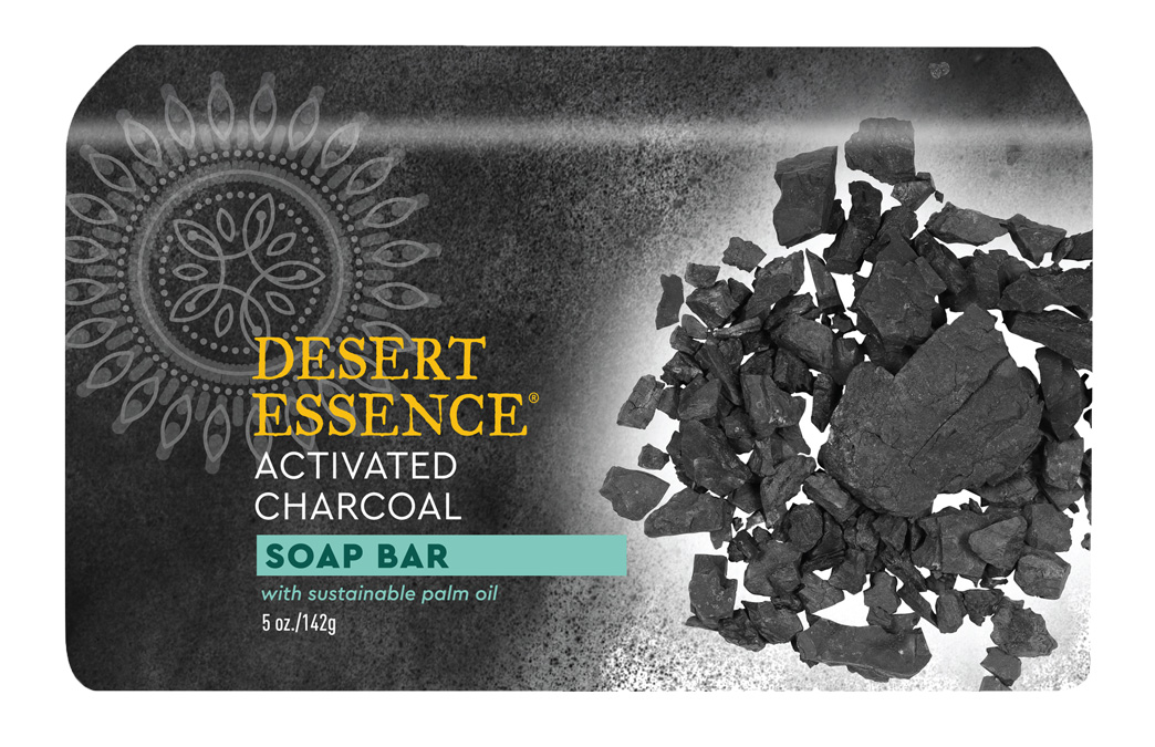 184214 5 Oz Activated Charcoal Bar Soap
