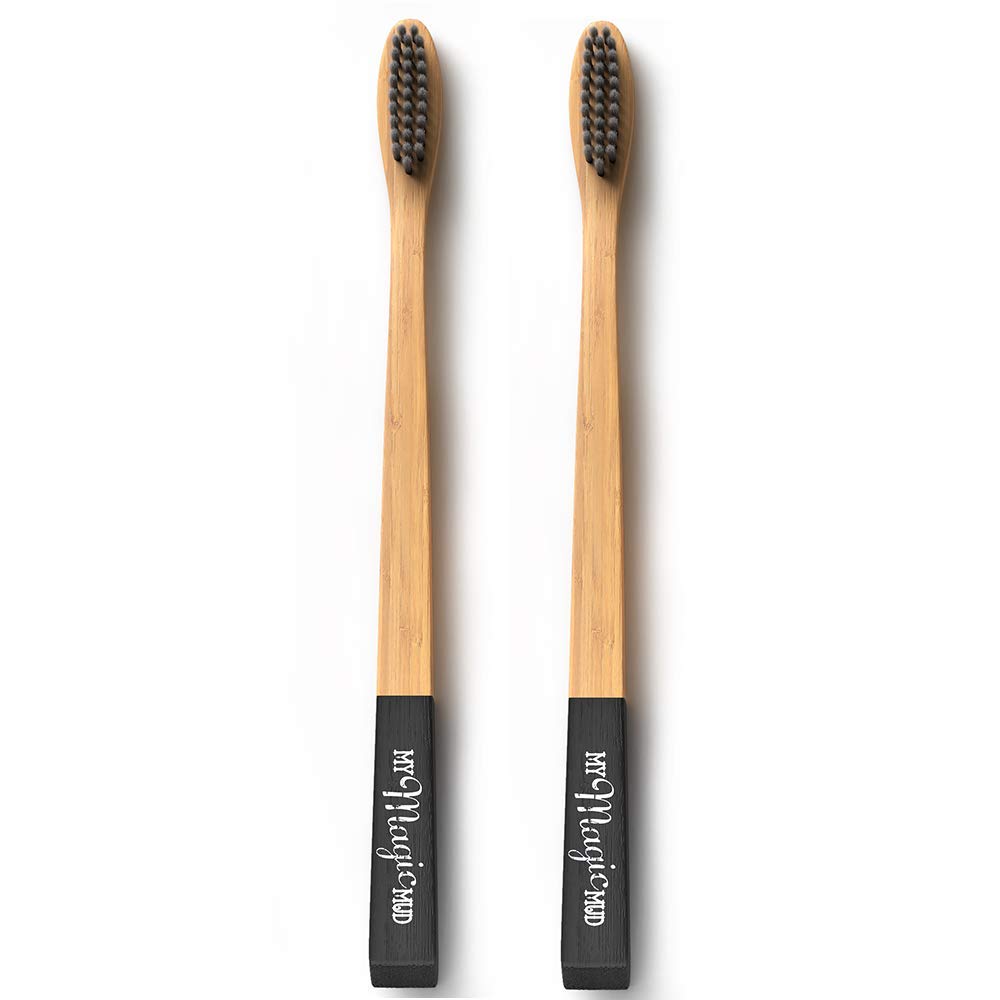 390801 Bamboo Charcoal Toothbrush - Case Of 12
