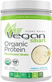 326055 17.3 Oz Organic Vegansmart Pea Protein Vanilla - Case Of 6