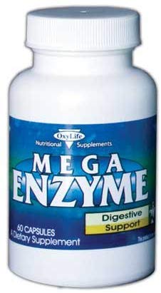 Oxy Life 204560 Isoenzymes Digestive Enzymes - 120 Veggie Caps - 12 Per Case