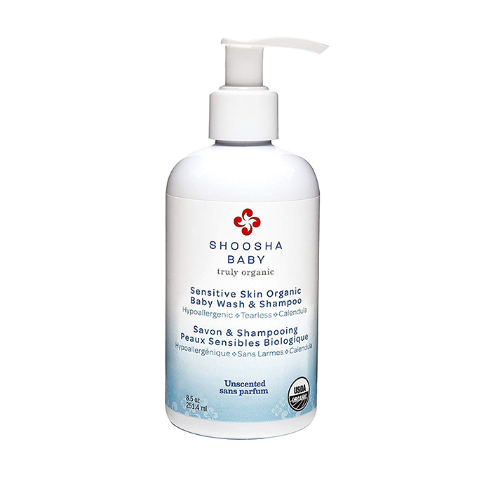 711131 8.5 Oz Organic Wash & Shampoo Unscented - 24 Per Case