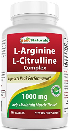 614152 1000 Mg L-arginine L-citrulline - 250 Tablets - 12 Per Case