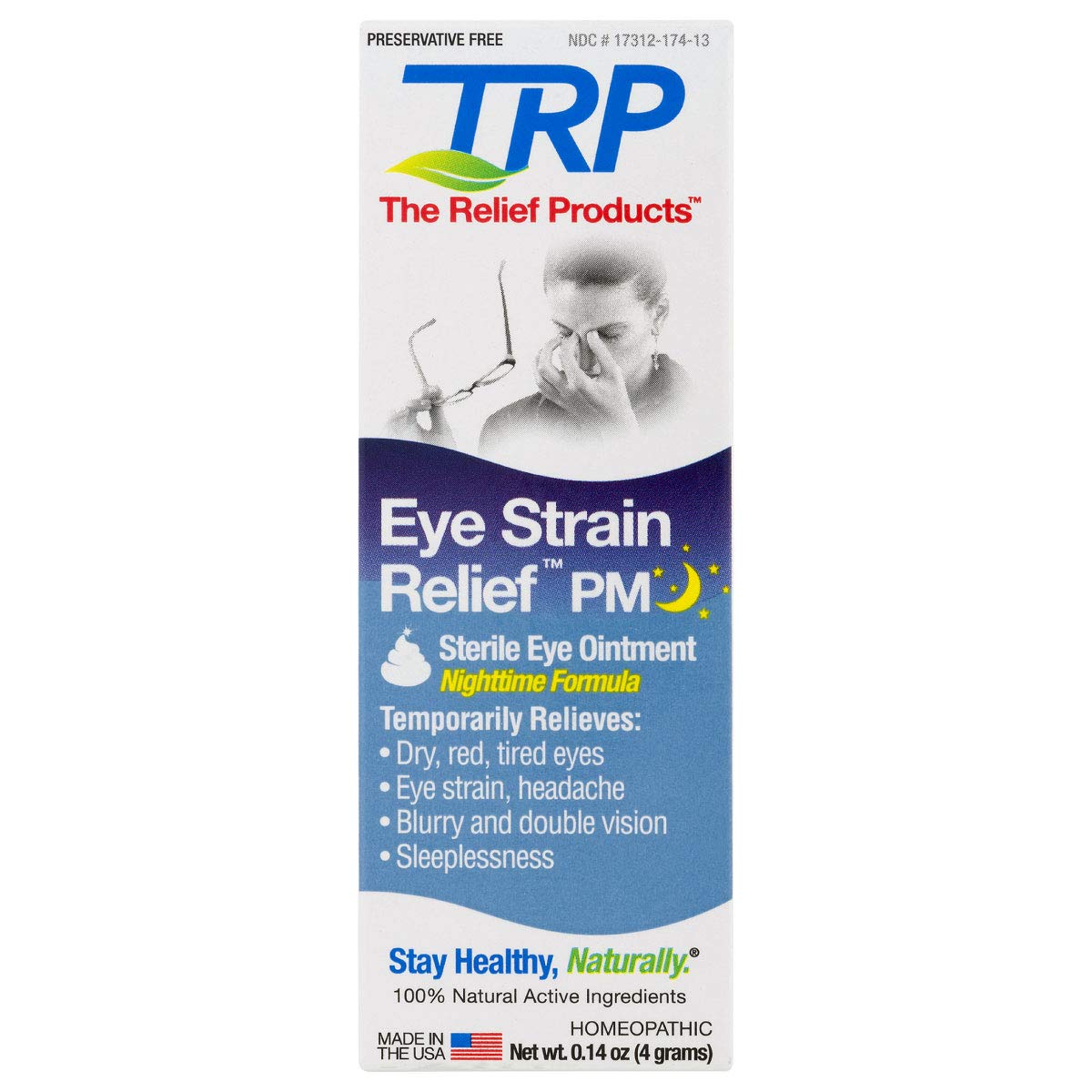 25174 0.14 Oz Eye Strain Relief Ointment Pm