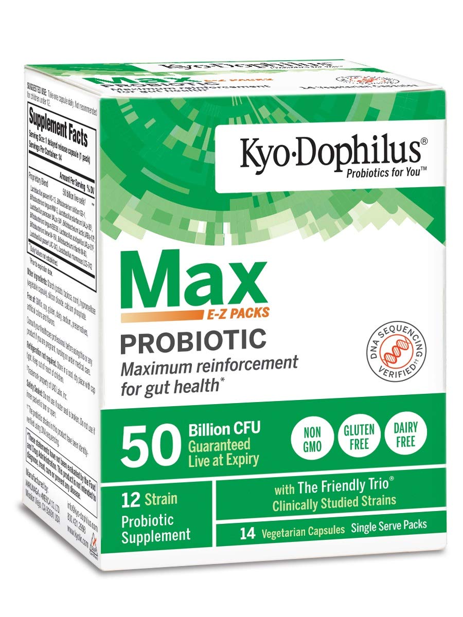 165395 Max Probiotic Ez Packs 14 Capsules