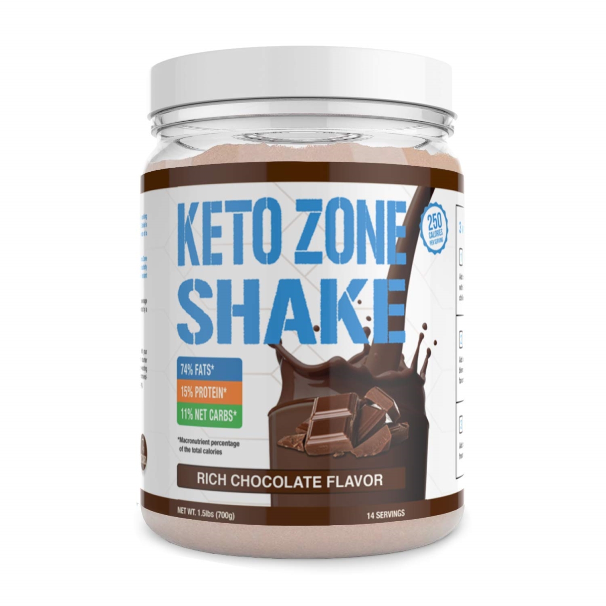 627817 700 Gm Keto Zone Shake Chocolate
