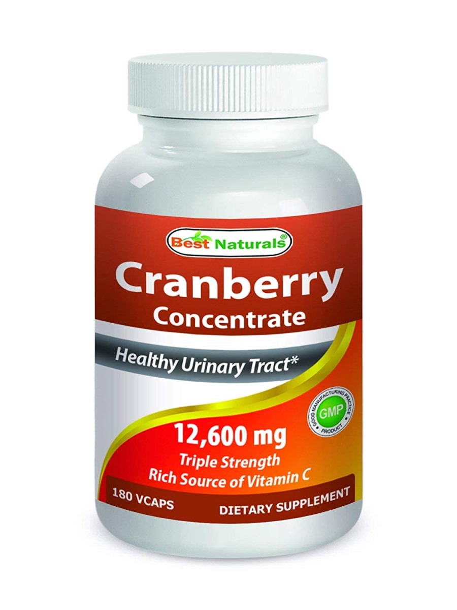 614075 12600 Mg Cranberry Concentrate 180 Veg Capsules
