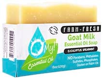 UPC 819202010041 product image for 708014 6 oz Goat Milk Eucalyptus Spearm Oil Soap - 36 per Case | upcitemdb.com