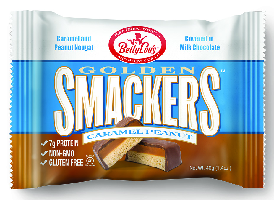 652126 Smackers Caramel Peanut Bars