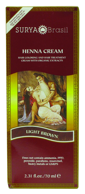 339001 2.3 Oz Henna Cream Light Brown