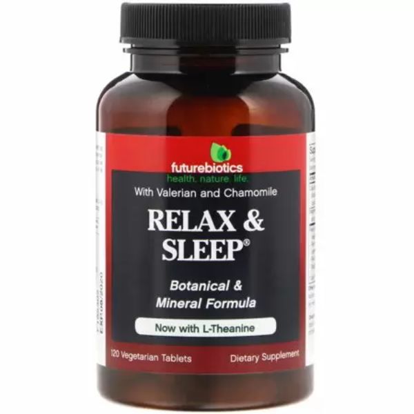 UPC 049479000166 product image for FB016 Relax & Sleep Dietary Supplement - 120 Vegetarian Tablets | upcitemdb.com
